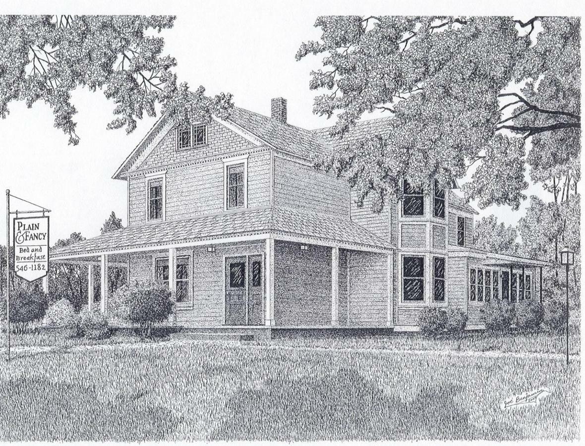 Plain & Fancy Bed & Breakfast Ironton Exterior photo